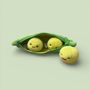 Disney 8" Toy Story 3 THREE PEAS IN A POD Plush Set - Zip Up Pouch